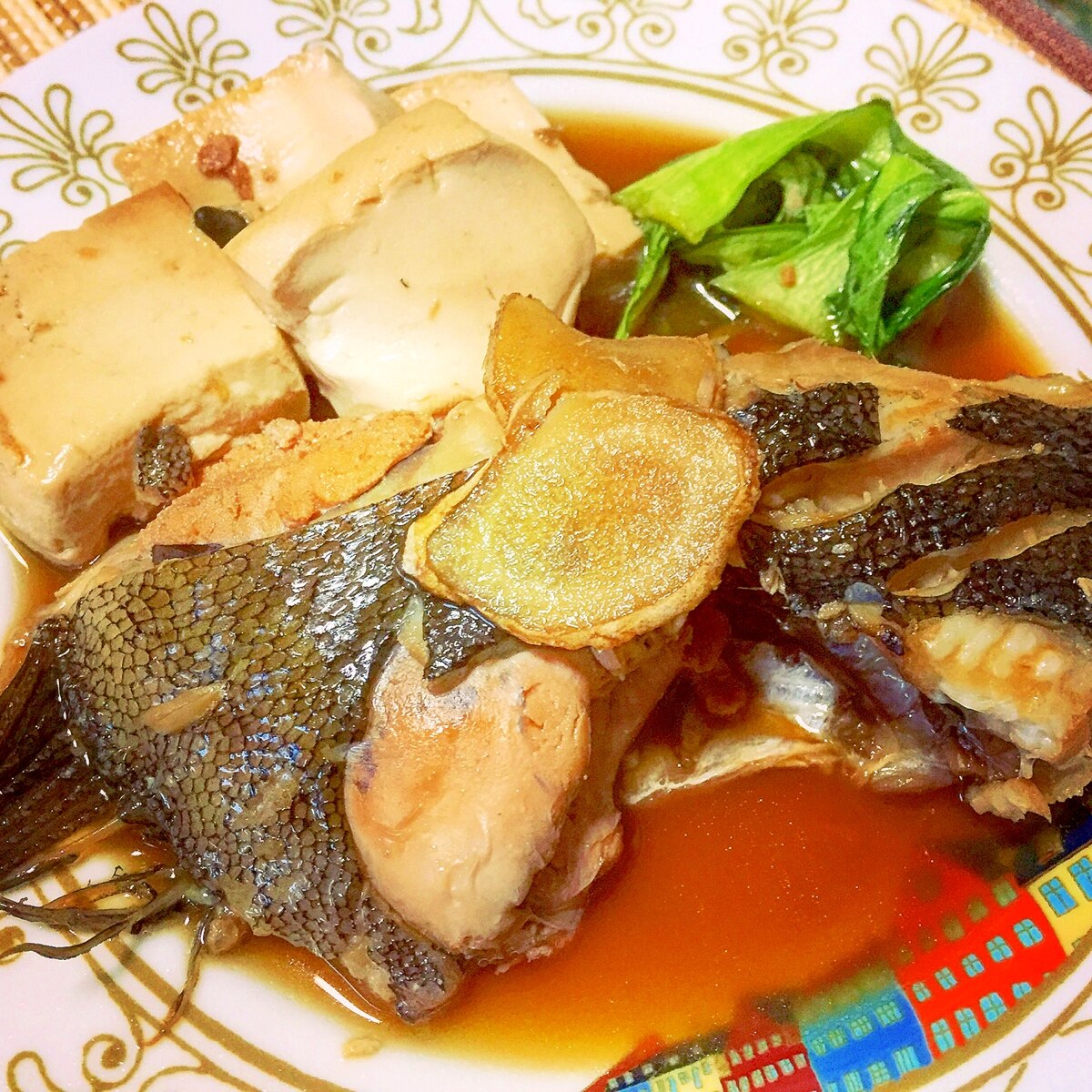 簡単すぎる和食メイン 子持ちカレイと豆腐の煮付け レシピ 作り方 By Aska Com 楽天レシピ